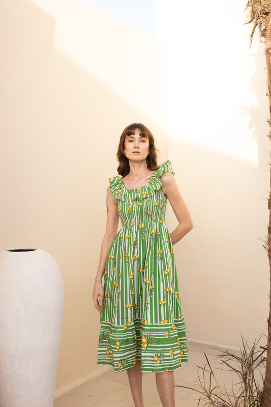 Limoncello Dress (Green)