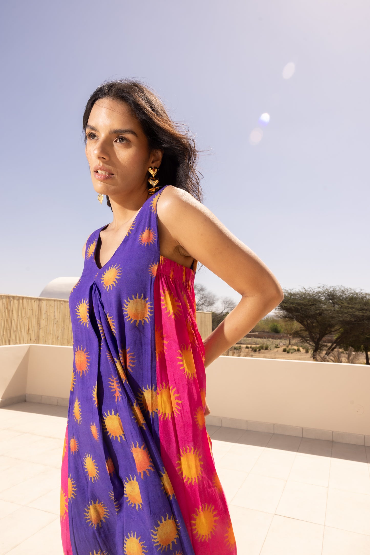 Sunbitten Midi Dress