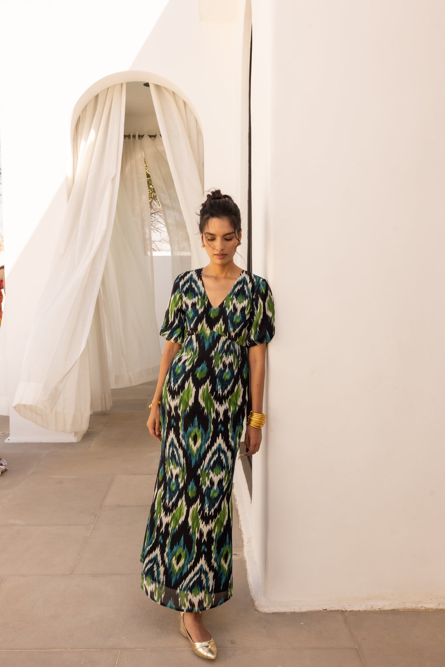 The Peacock Dress
