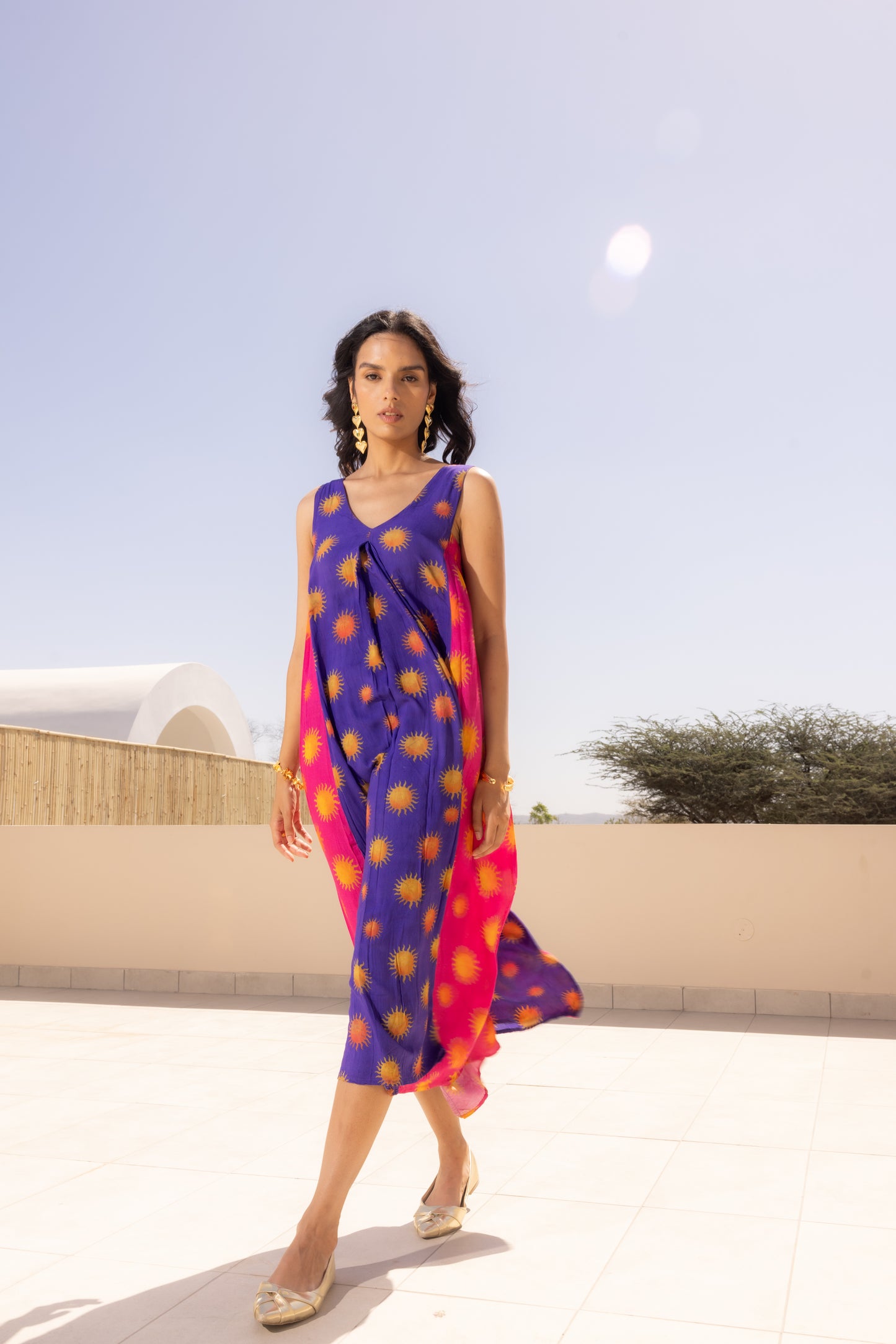 Sunbitten Midi Dress