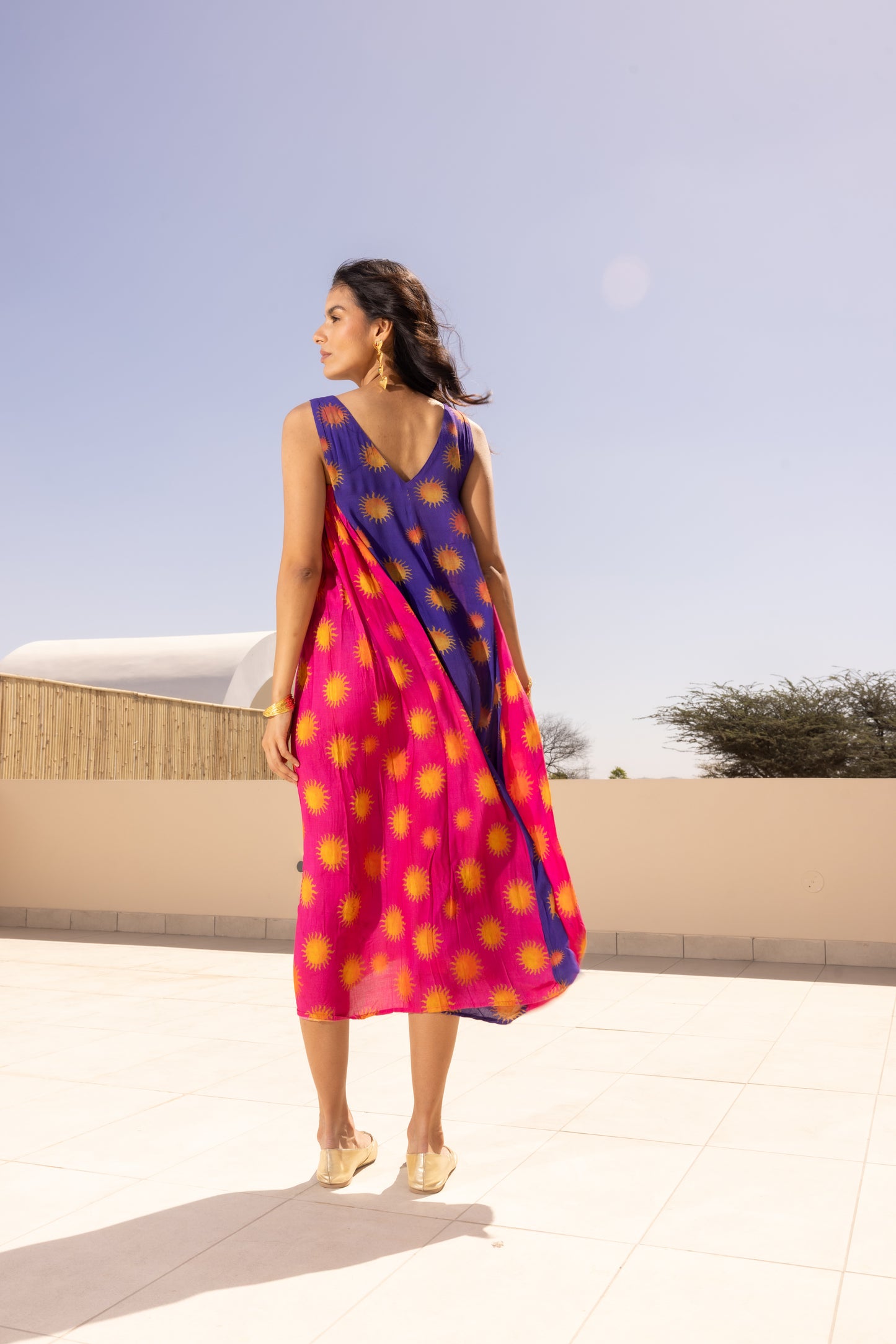 Sunbitten Midi Dress