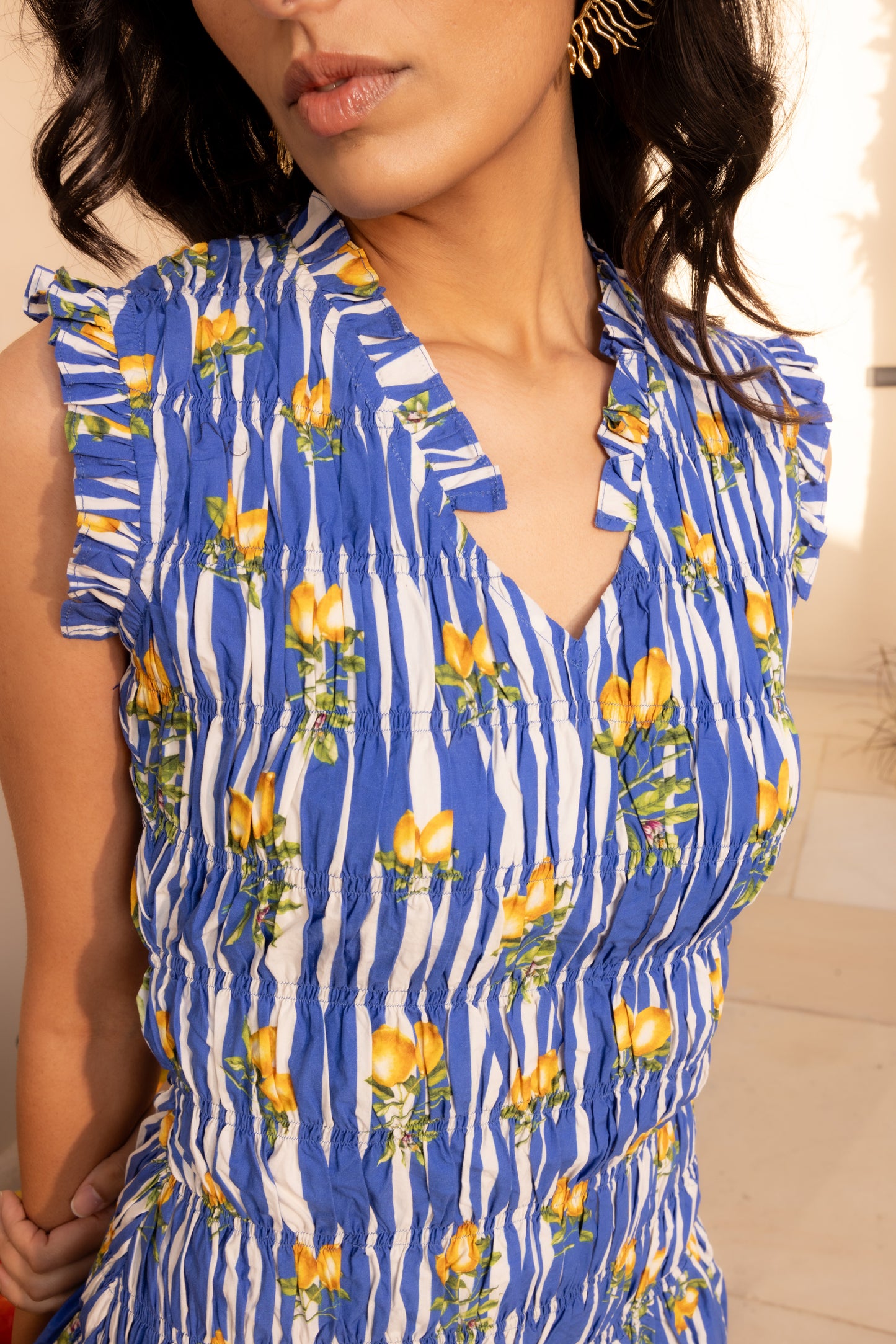 Limoncello Dress (Blue)