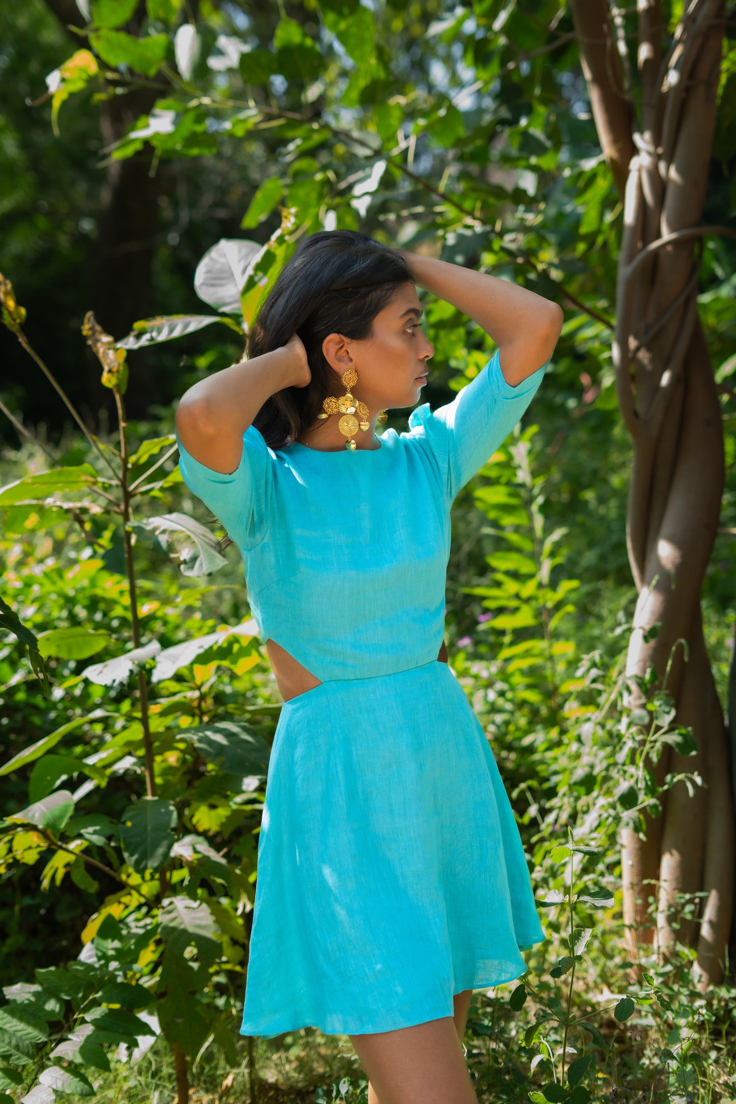 Belle Mini Cut-Out Dress