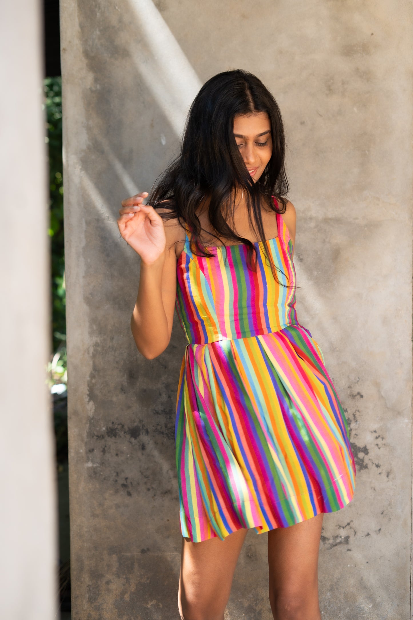 Elle Mini- Striped Dress