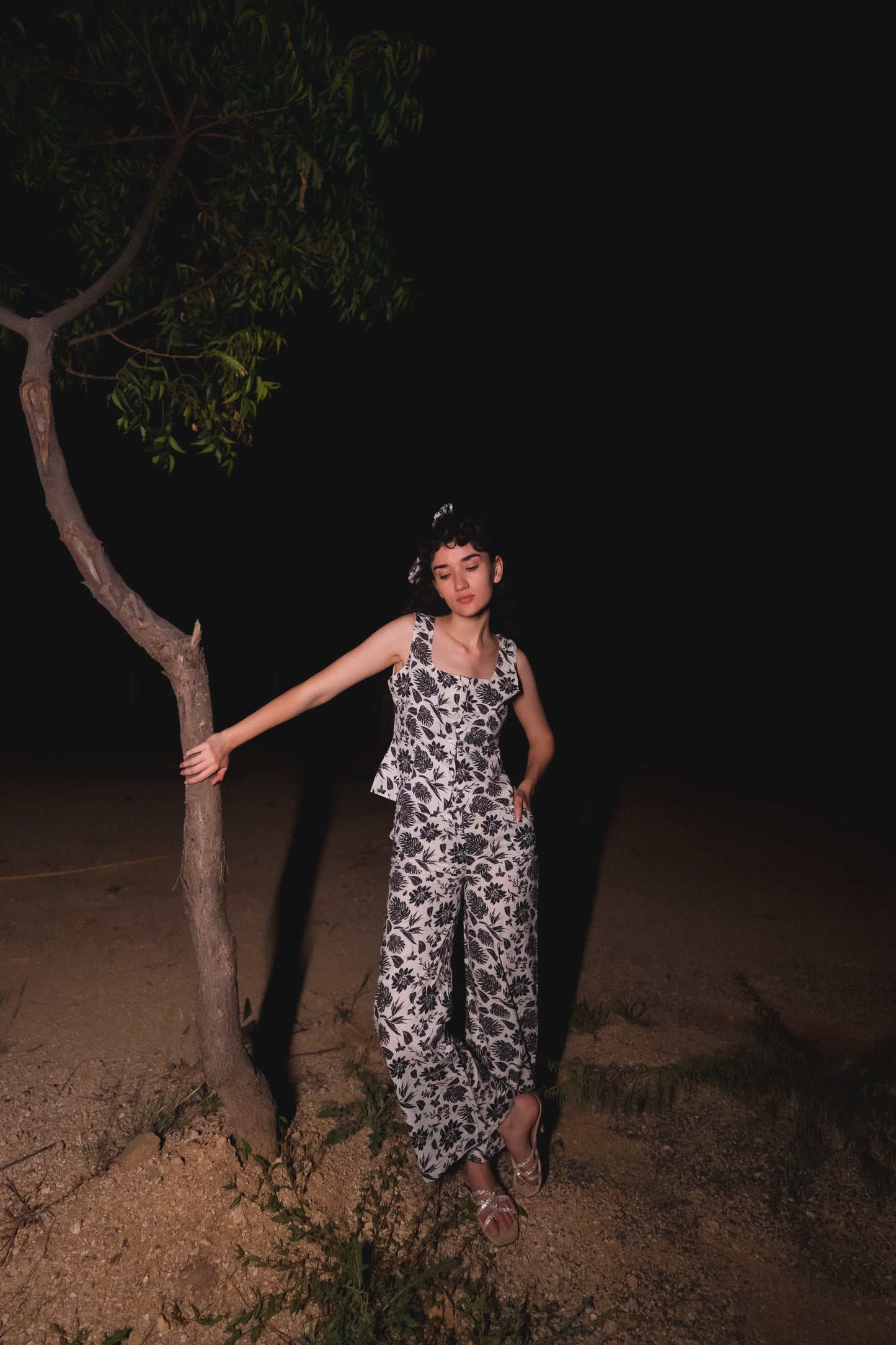 Remi Printed Waistcoat
