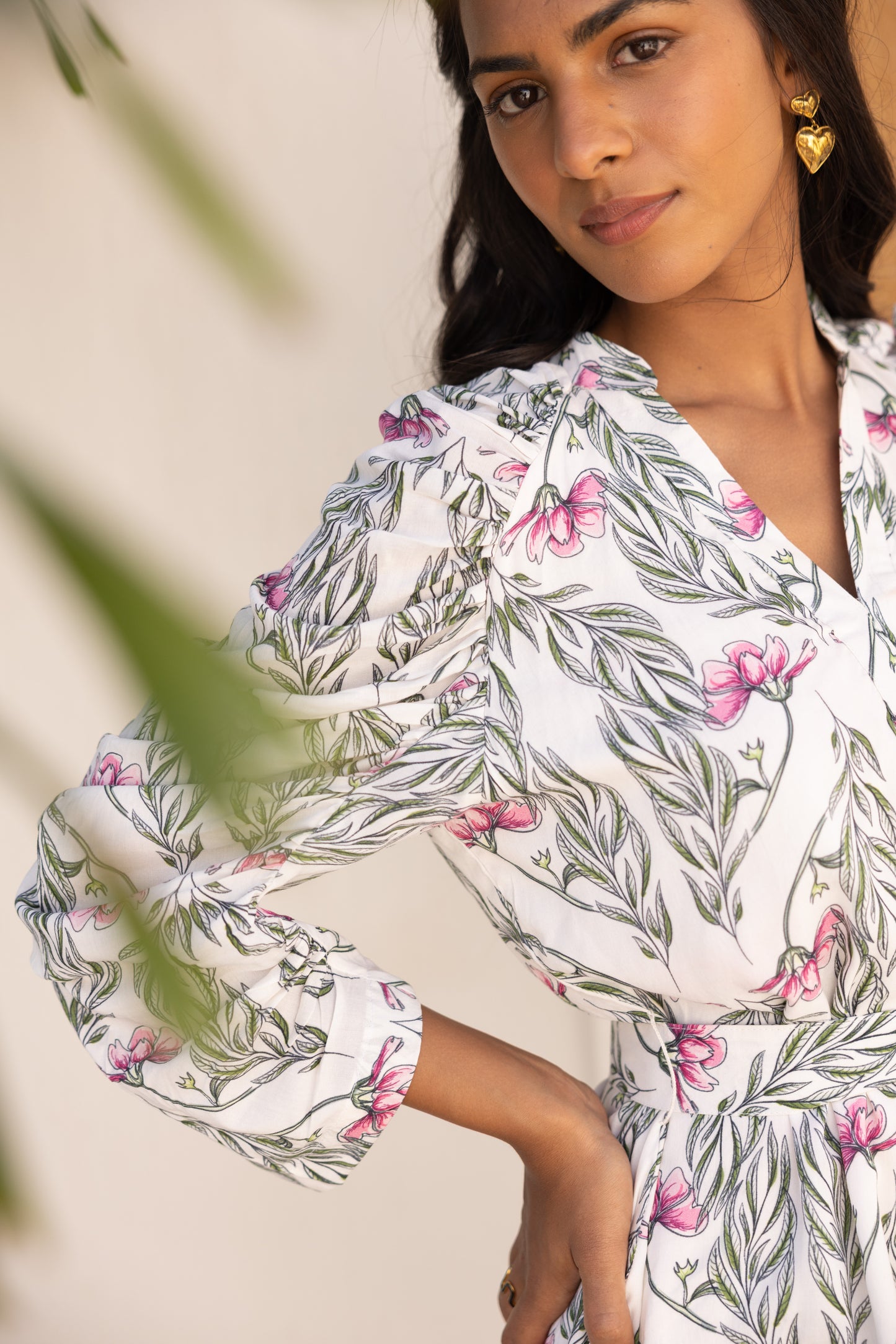 Petals on Cloud Short Dress