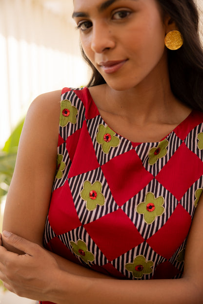 Red Checkerboard Set
