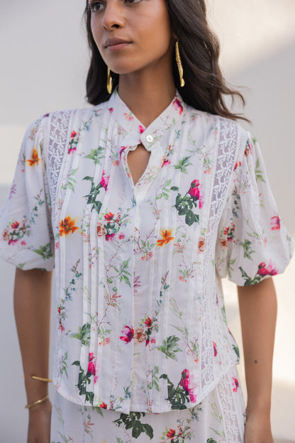 Sunray Pintuck Shirt