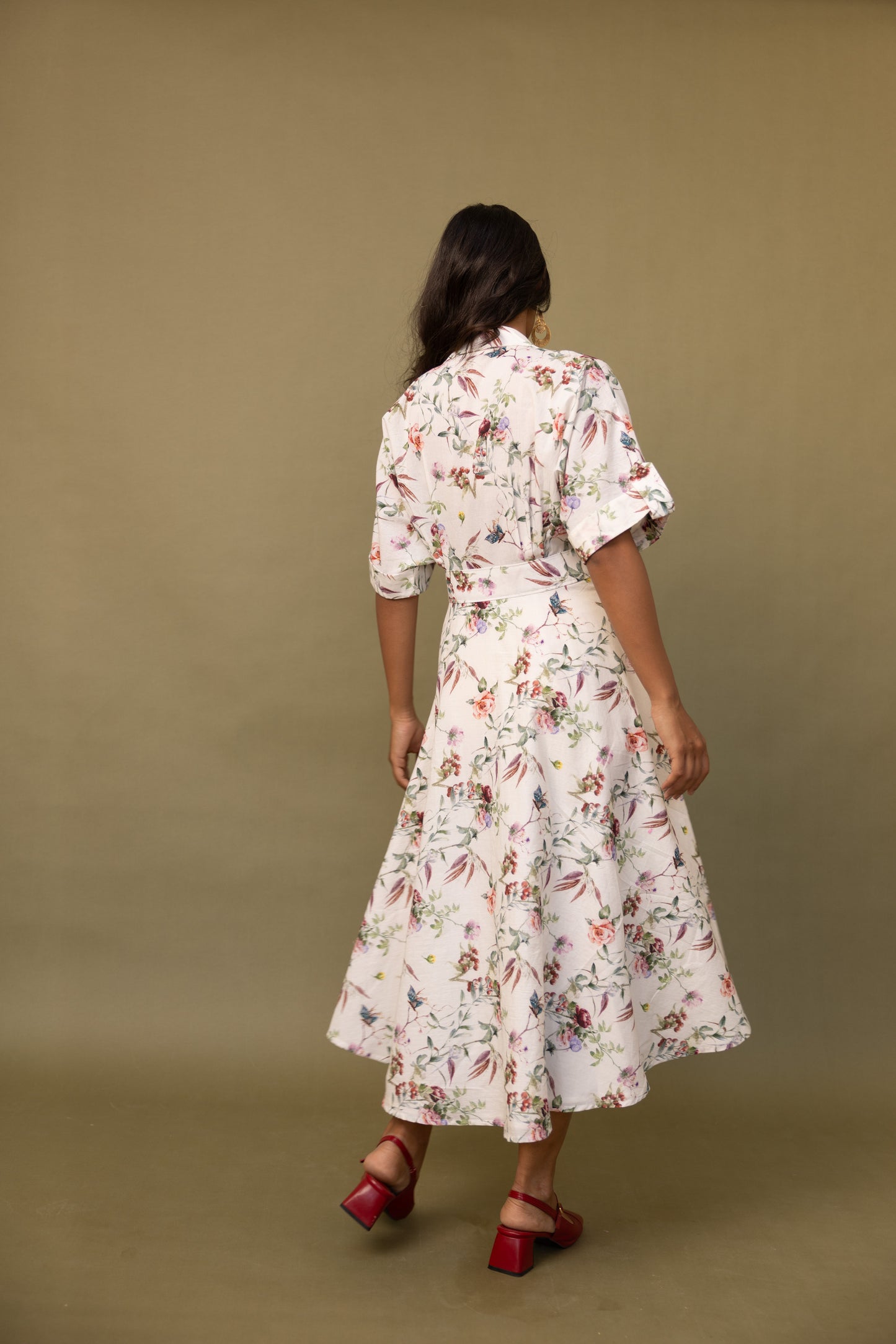 Cloud White Luna Blazer Dress