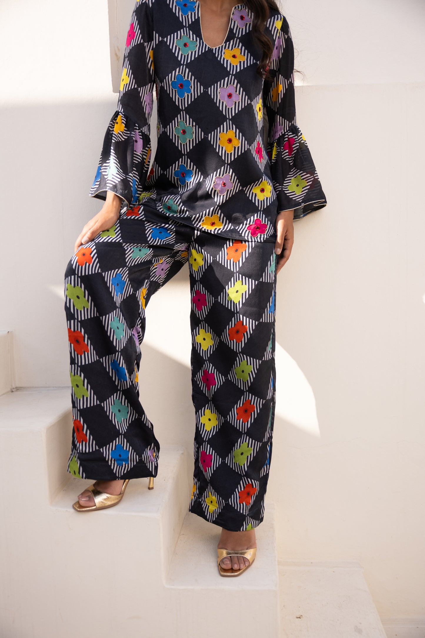 Black Checkerboard Set
