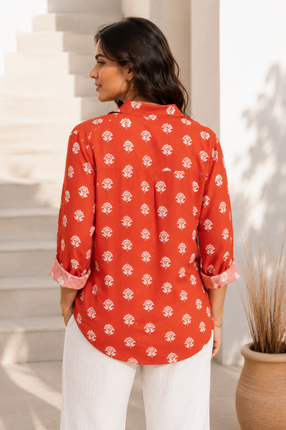 Bird of Prey Shirt (Brick)