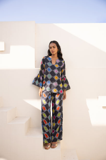 Black Checkerboard Set