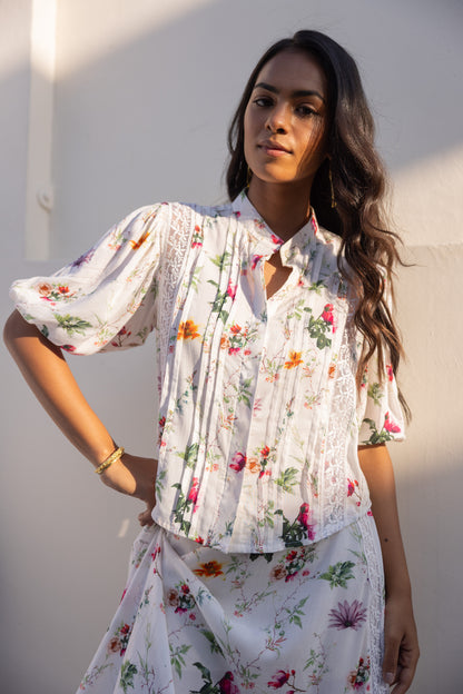 Sunray Pintuck Shirt