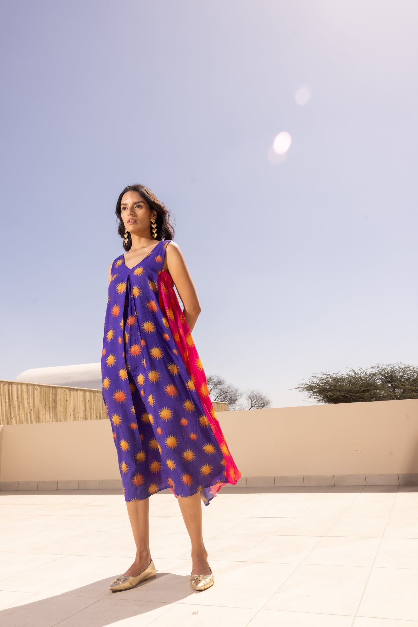 Sunbitten Midi Dress