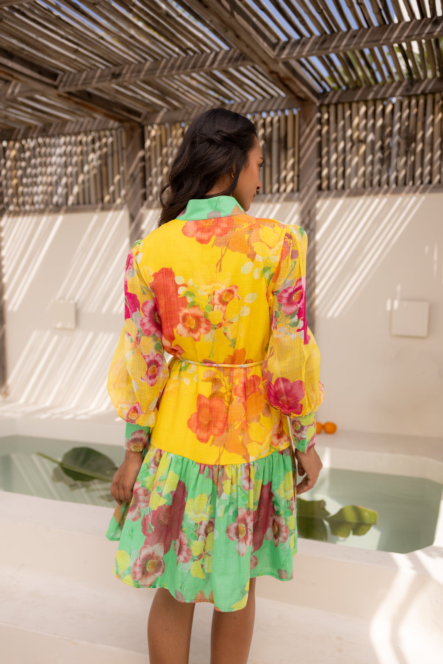 Wildflower Short Dress (Multicolour)