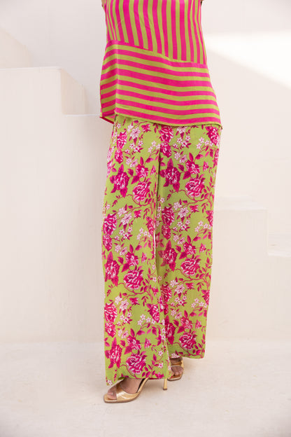 Stripe and Stem Co-ord Set